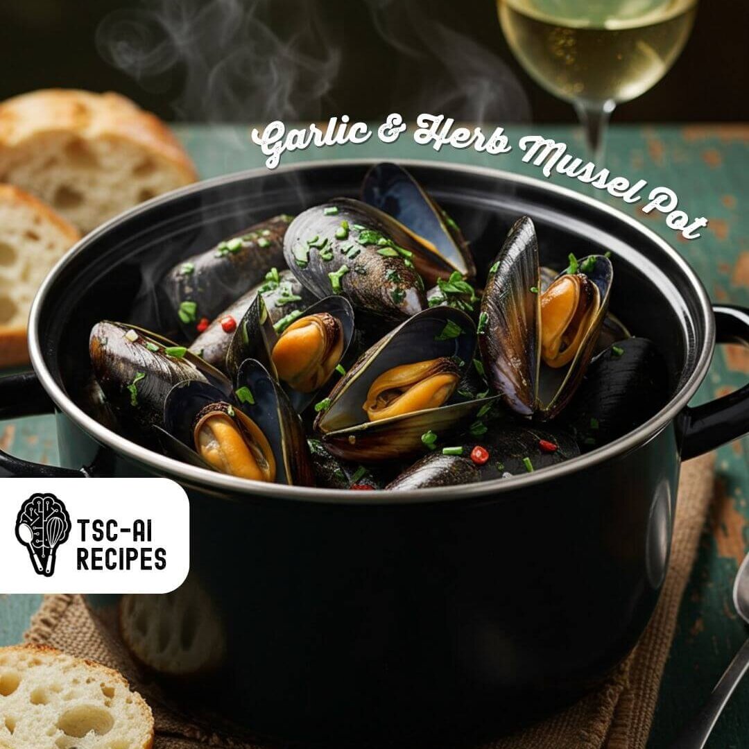 Mussels That Make You Melt: A Simple Garlic and Herb Mussel Pot